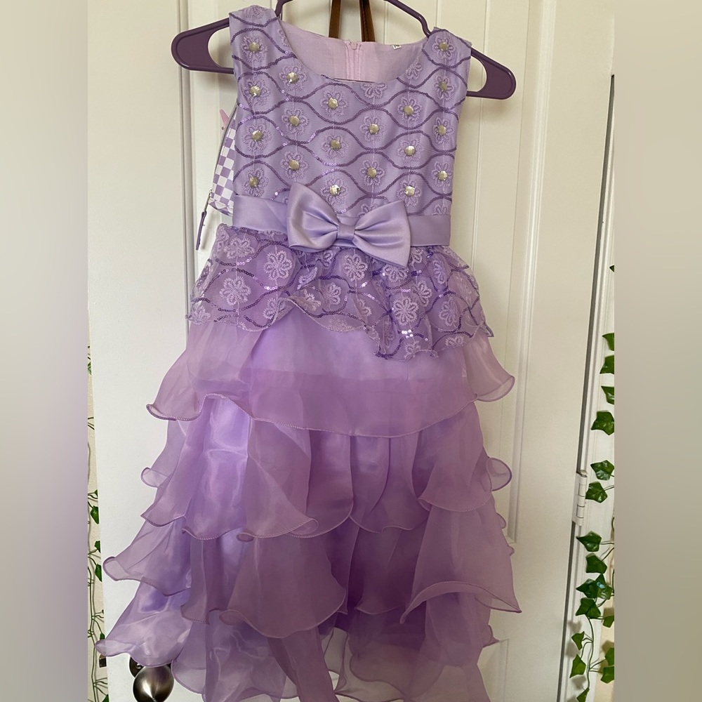 Purple dress